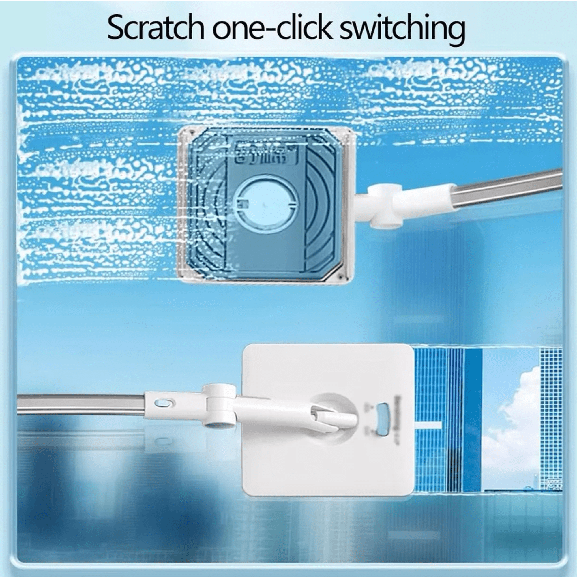 Multi-Purpose Glass Cleaning Tool