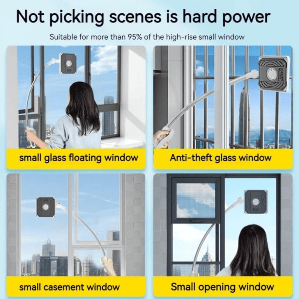 Multi-Purpose Glass Cleaning Tool