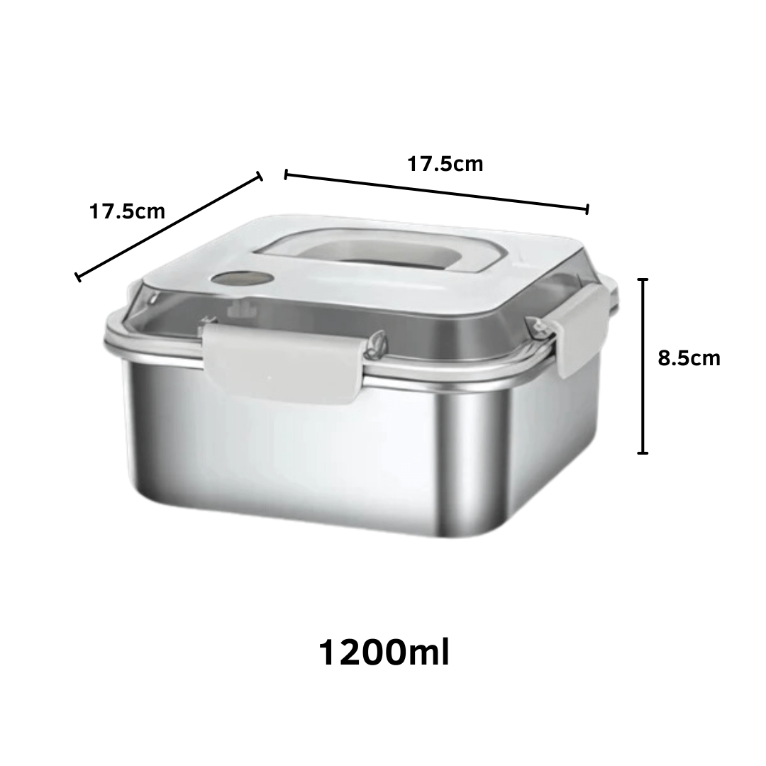 Fresh Lock  Flat Bottom Meal Lunch Box