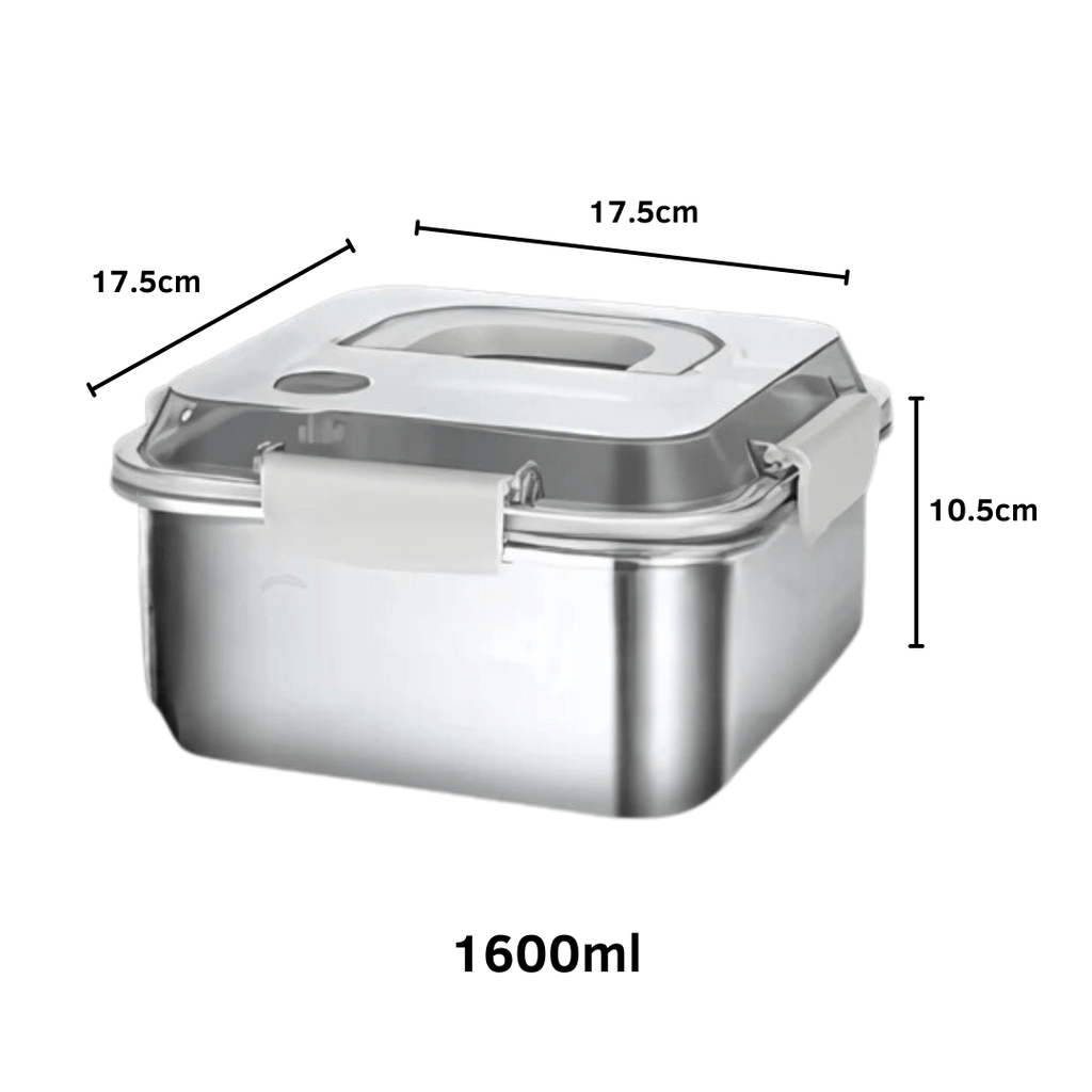 Fresh Lock  Flat Bottom Meal Lunch Box