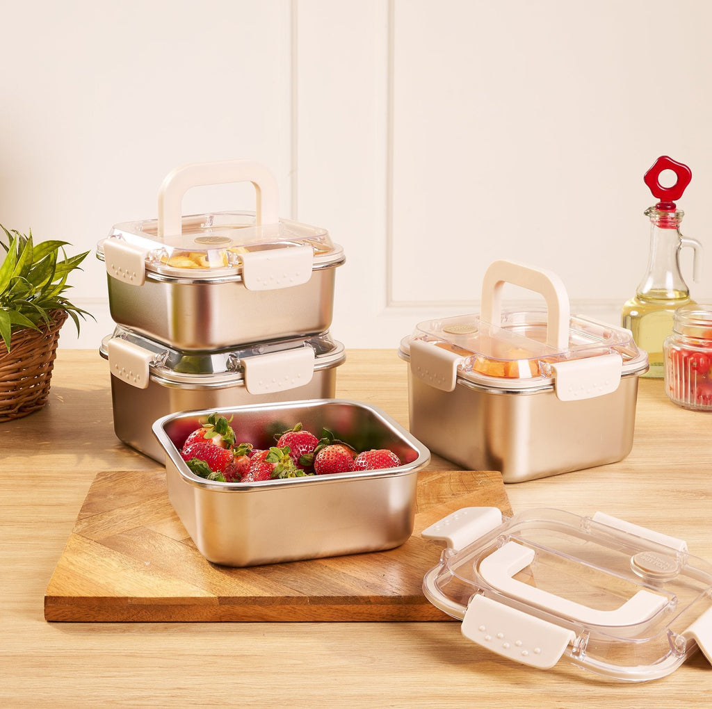 Fresh Lock  Flat Bottom Meal Lunch Box