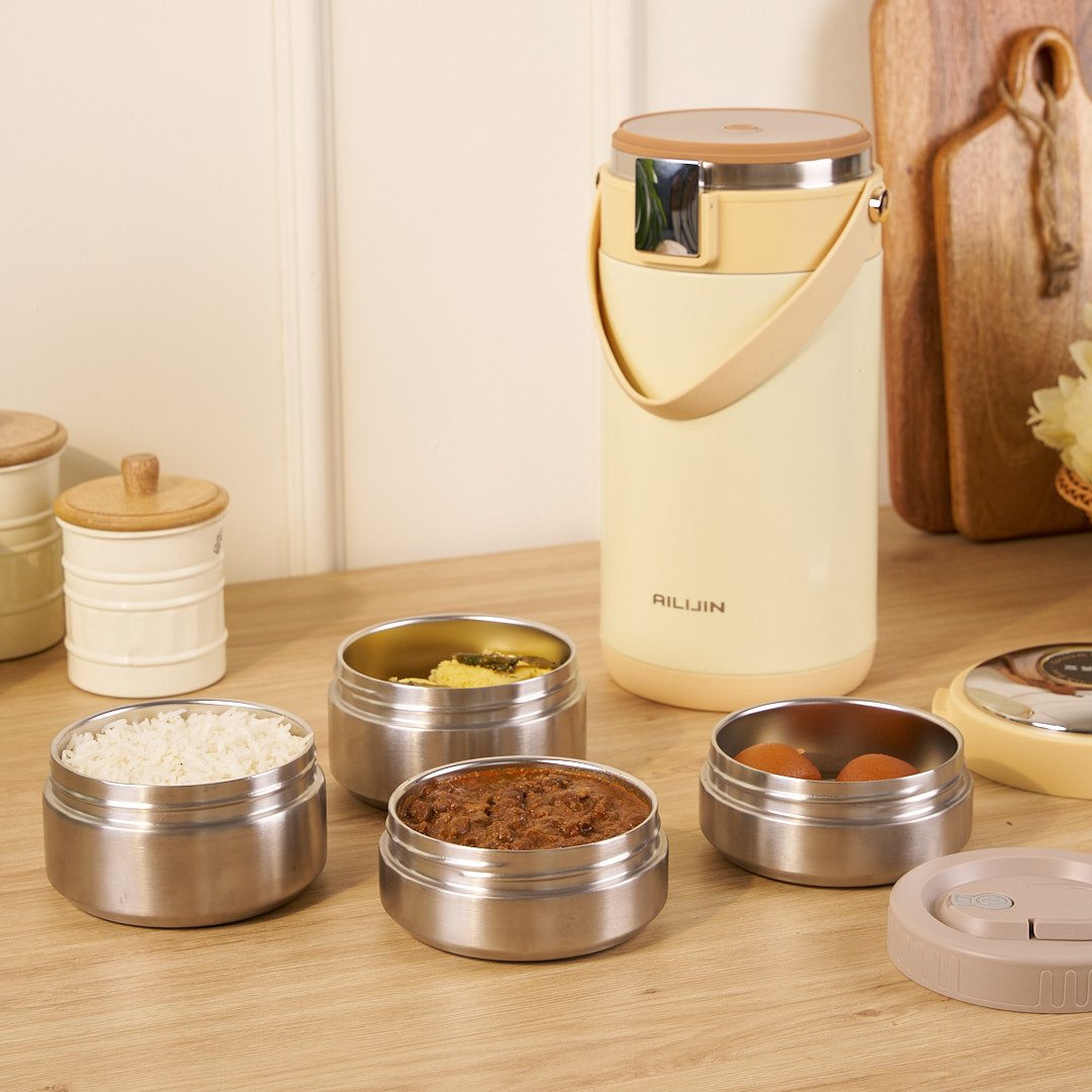 Large-Capacity Multi-Layer Lunch Box