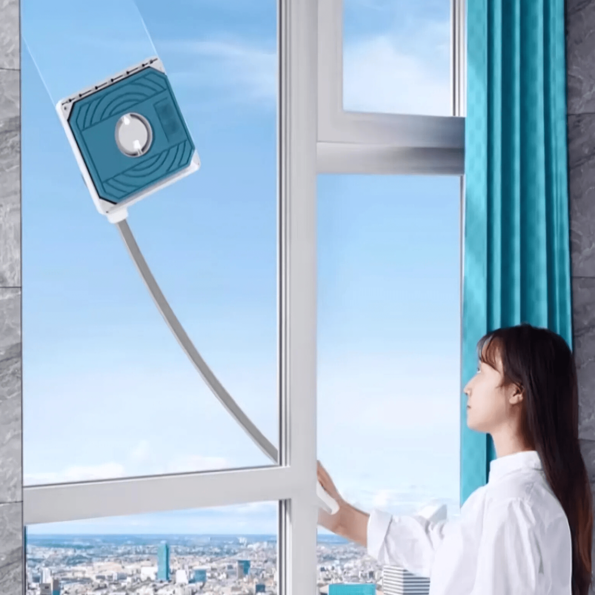 Multi-Purpose Glass Cleaning Tool