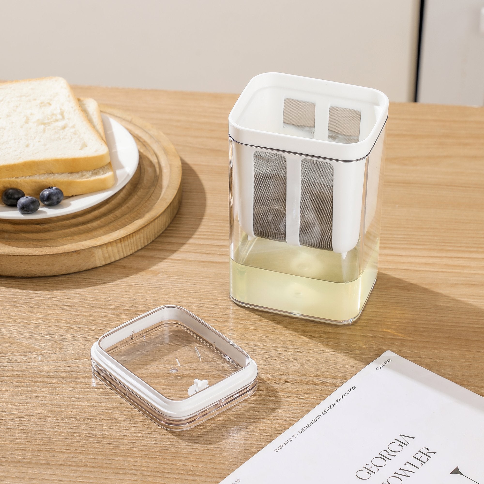 Multifunctional Yogurt Filter with Fine Mesh Strainer -Chef Choice