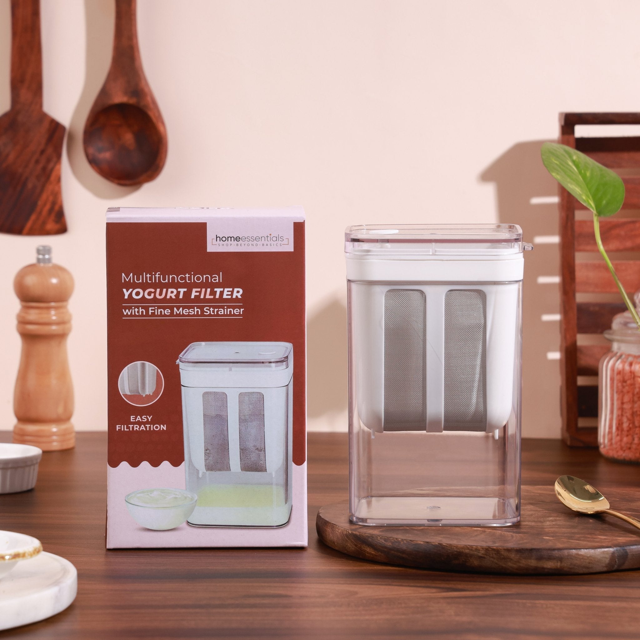 Multifunctional Yogurt Filter with Fine Mesh Strainer